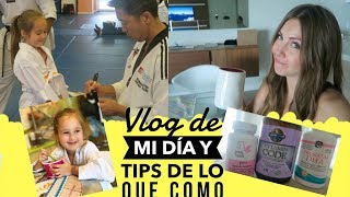 VLOG LO QUE COMO EN UN DÍA  TIPS  EMBARAZO [upl. by Eirollam]