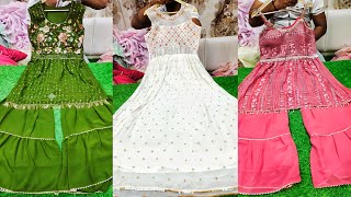 V SAGAR  NeverSeen Dresses Latest Sharara Croptop Gown Collection  सिर्फ 850RS में मंगवाए सिंगल [upl. by Ahsikan]