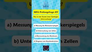 📚 MFA Prüfungsvorbereitung  Prüfungsfrage 17 [upl. by Ariela736]