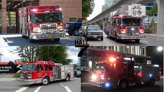 Burnaby Fire Department  Response Collection 7 [upl. by Greenfield]