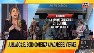 🚨 Jubilados el bono comienza a pagarse el viernes [upl. by Meelas425]