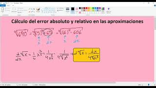 CI  Error absoluto y relativo [upl. by Ansela]