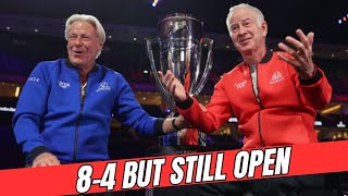 Laver Cup Team World takes off Europe chasing at 84 [upl. by Teuton551]