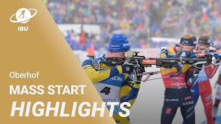 Oberhof 2023 Men Mass Start Highlights [upl. by Aznaed]