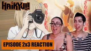 HAIKYUU Reaction 2x3  quotTOWNSPERSON Bquot [upl. by Ybor]