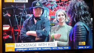 KISS  2022 End Of The Road tour Today Show Australia interview [upl. by Mar]