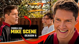 COBRA KAI SEASON 6 MIKE BARNES SCENE🔥🔥🔥 [upl. by Hsatan]