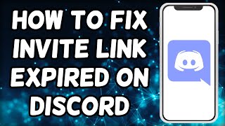 How To Fix Invalid Invite On Discord Mobile [upl. by Laresa]