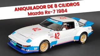 MAZDA RX7  JAMES HARDIE 1000  MOUNT PANORAMA 1984  BIANTE 118 DIECAST  ESCALA 118 [upl. by Htrow]