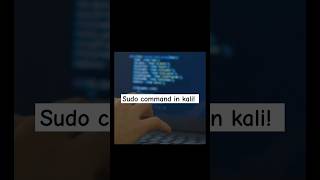 Sudo command in kali Quick overview❤✨ ytshorts youtube techieradhika kalilinux sudocommand [upl. by Petigny]