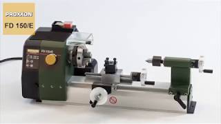 PROXXON Precision lathe FD 150E [upl. by Imaon308]