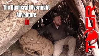 Real Bushcraft in a Winter Storm  The Bushcraft Overnight Adventure III [upl. by Tdnarb]