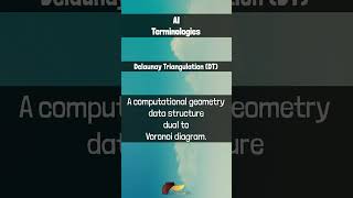 AI Terminologies  Delaunay Triangulation DT [upl. by Silletram]