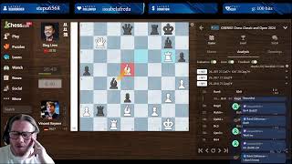 GRENKE Chess Classic and Open 2024  chesscom [upl. by Uphemia541]