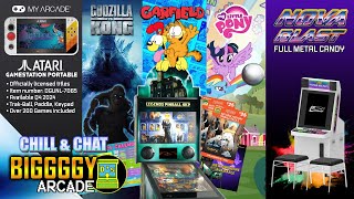 Chill amp Chat 71  AtGames Legends 4K Pinball  Unico Nova Blast  Atari Gamestation Portable [upl. by Bailey]