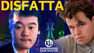 DISASTROSO  CARLSEN X DING LIREN  MONDO IN SUBBUGLIO [upl. by Hbahsur]