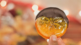 How to Make Candied Orange Slices  Hungry AF [upl. by Ellehc]