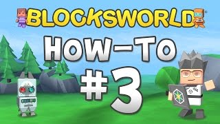 Blocksworld HowTo Change Blockster Faces [upl. by Kacey]