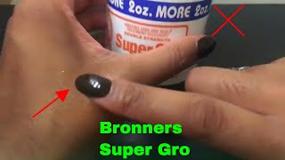 ✅ How To Use Bronners Super Gro Hair Product Review [upl. by Camella]