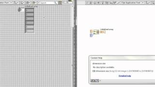 VI High 28  How to Use the Initialize Array Function in LabVIEW [upl. by Gauldin]