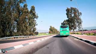 Israel 🇮🇱 Drive Misgav Am  Masada israel galilee golan [upl. by Modesty]