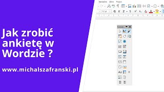 Jak zrobić ankietę w Wordzie  Michał Szafrański [upl. by Hyozo]