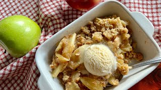 Classic Apple Crisp Recipe [upl. by Asilam]