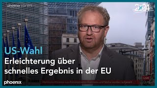 Christian Feld aus Brüssel zum Ergebnis der USWahl am 061124 [upl. by Marcellina]