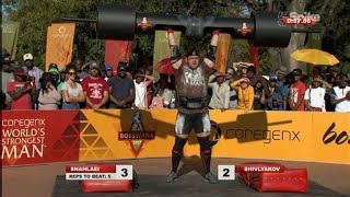 Worlds Strongest Man 2017 Heat 3 [upl. by Diogenes]