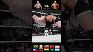 Brock Lesnar vs Goldberg 2016  WWE Phonk Edit 💀 wwe brocklesnar phonk skull [upl. by Lexy]