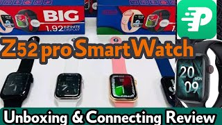 How to Connect FitPro App Phone  series 8 Smart Watch Z52pro Unboxing Review fitpro smartwatch [upl. by Kela240]