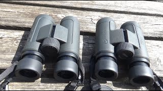 Comparison Nikon Prostaff P3 8x42 vs Nikon Prostaff P7 8x42 [upl. by Keeley]