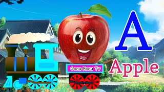 a for apple b for ball  593  abcd song abcd rhymes video abcd learning abcd song cartoon hindi [upl. by Pauly]