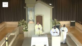 Messe pour NotreDame de Fatima depuis la Chapelle des Apparitions 15072024 [upl. by Eiroj954]