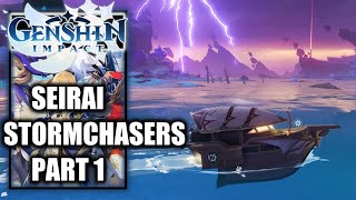 Genshin Impact – Seirai Stormchasers Part 1  How to get to Seirai Island [upl. by Goss]