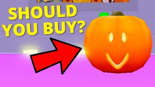 IS THE HAPPY PUMPKIN WORTH IT  ROBLOX MY RESTAURANT [upl. by Hum559]