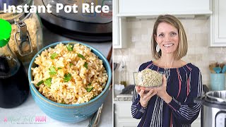 No More Mushy Rice Perfect Instant Pot Rice [upl. by Anauq]