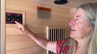 How to Use our Maxxus Bellevue 3person FAR Infrared Sauna [upl. by Anaerdna]