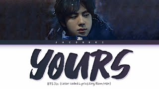 1 HOUR  1時間耐久 BTS JIN  YOURS [upl. by Anilev782]