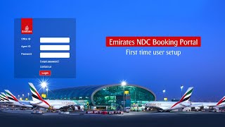 Emirates NDC Booking Portal How to Setup your Account Urdu [upl. by Ellemac]