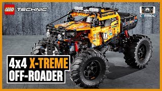 Discover the amazing appcontrolled 4x4 Xtreme OffRoader  LEGO Technic [upl. by Tenenbaum]