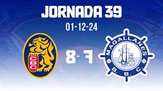 JORNADA 39 RESUMEN  Leones del Caracas 8  Navegantes del Magallanes 7  2425 11224 [upl. by Auahsoj]