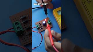 🔌How to Make a Simple Bridge Rectifier Circuit ⚡elecronics shorts electroboy [upl. by Aral]