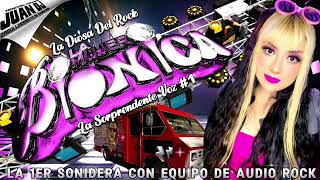 🔱LA PRIMER SONIDERA CON EQUIPO AUDIO ROCK LA MUJER BIÓNICA 🦾 ORALEEE GRABACIÓN EN VIVO BIONIC MAN [upl. by Canale139]