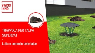 Trappola per Talpa SuperCat SWISSINNO [upl. by Tioneb631]