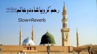 Reham Karo Ya Shahe Do Alam ﷺ Naat lyrics SlowReverb heart touching old Naat new version [upl. by Burdelle419]