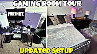 My New GAMING ROOM TOUR UPDATED SETUP [upl. by Sanburn]