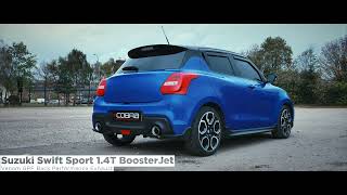 Suzuki Swift Sport 14T BoosterJet Performance Exhaust Mk3  ZC33S Venom GPFBack by Cobra Sport [upl. by Eadie130]