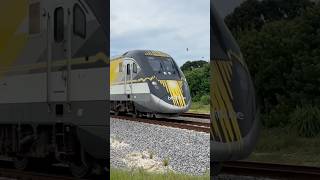 Brightline Florida’s Fast Train brightline passengertrain florida highspeedtrain [upl. by Lajet]