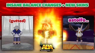 ABA SSJ4 GOGETA SKIN  NEW BALANCE CHANGES NEW ABA UPDATE [upl. by Aitsirk]